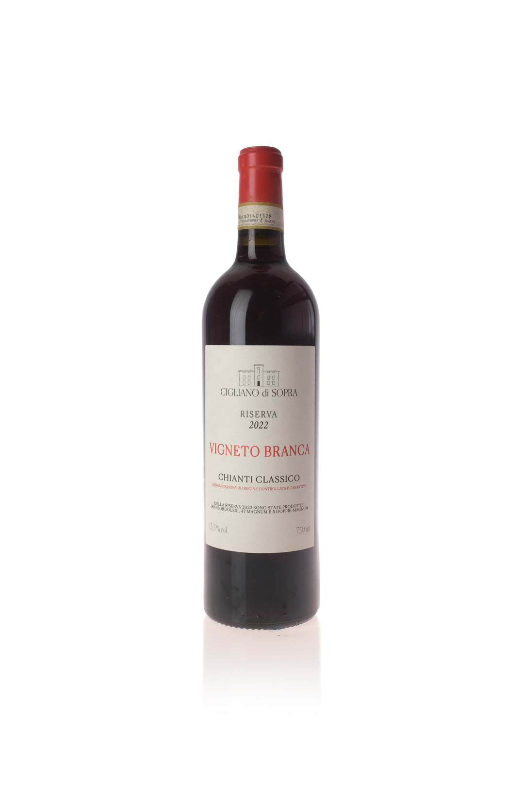 Cigliano di Sopra, Chianti Classico Riserva Vigneto Branca 2022