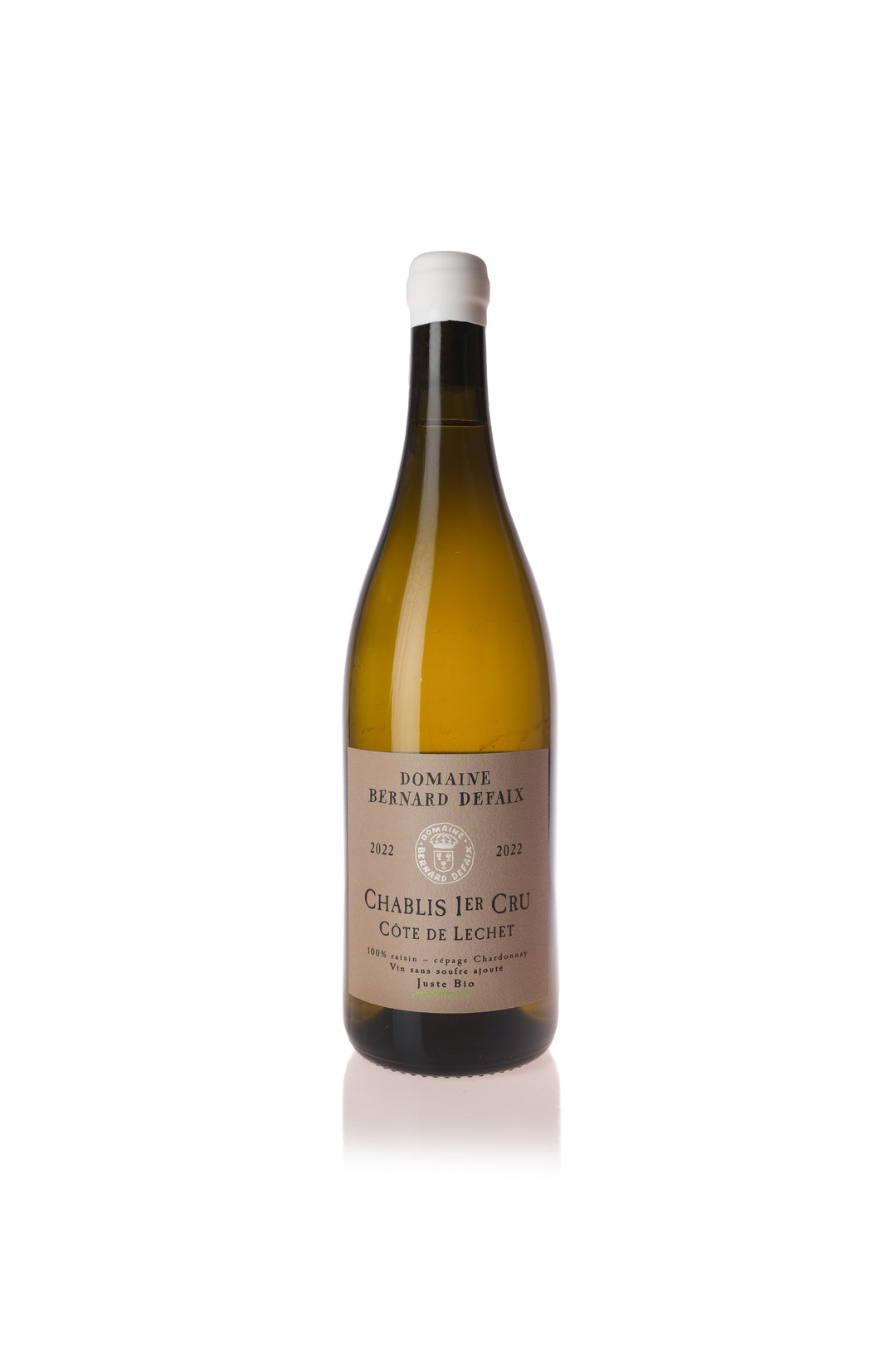 Bernard Defaix, Chablis 1er Cru Cote de Lechet Sans Soufre 2022
