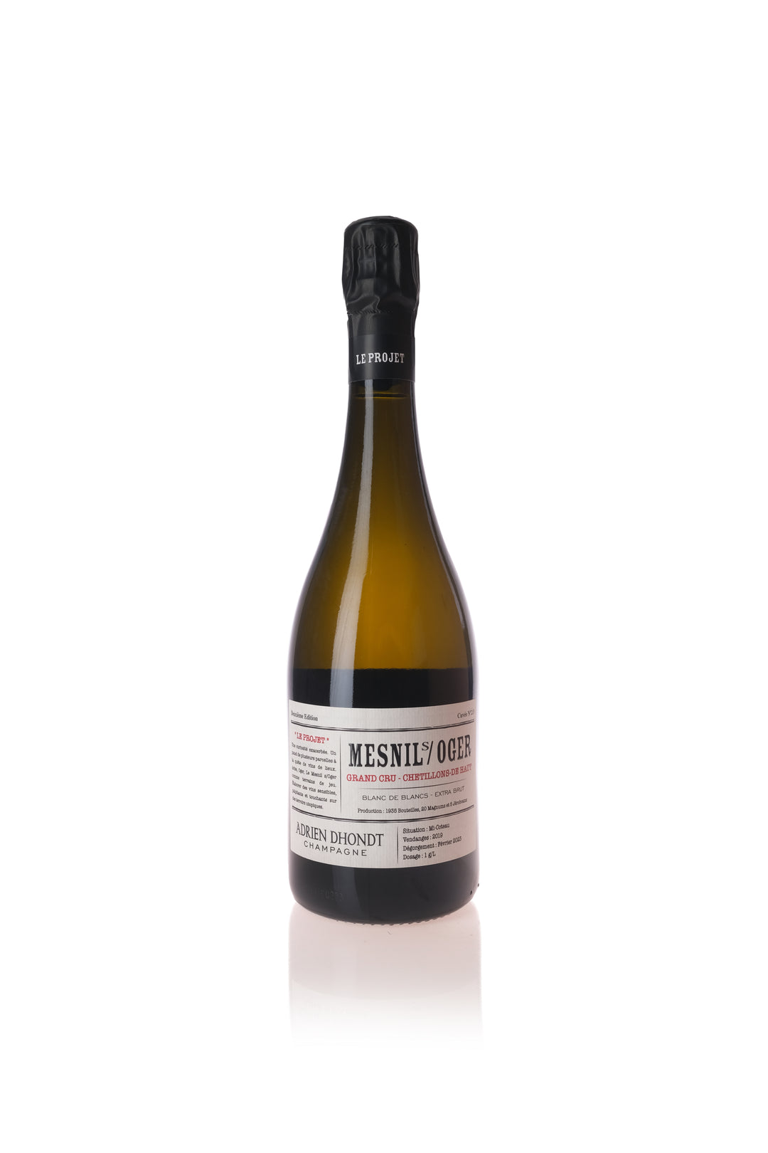 Adrien Dhondt, Extra Brut Mesnil Sur Oger 'Chetillons du Haut' 2019