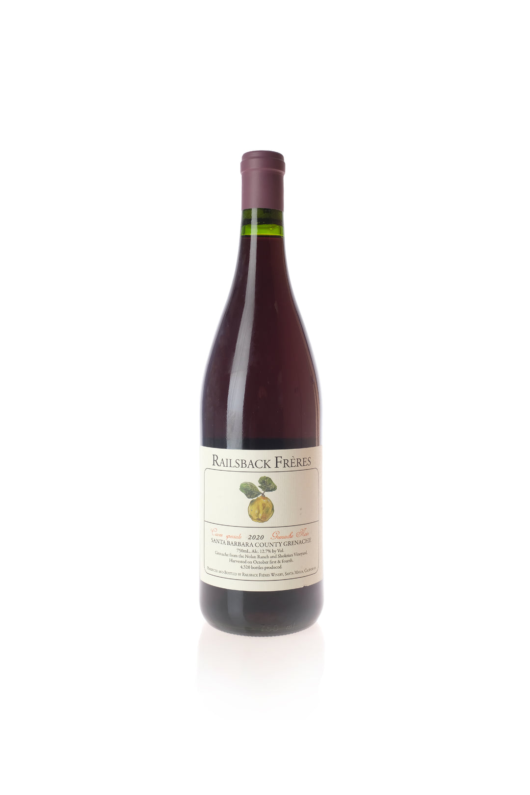 Railsback Freres, Grenache Noir Cuvee Especiale 2020