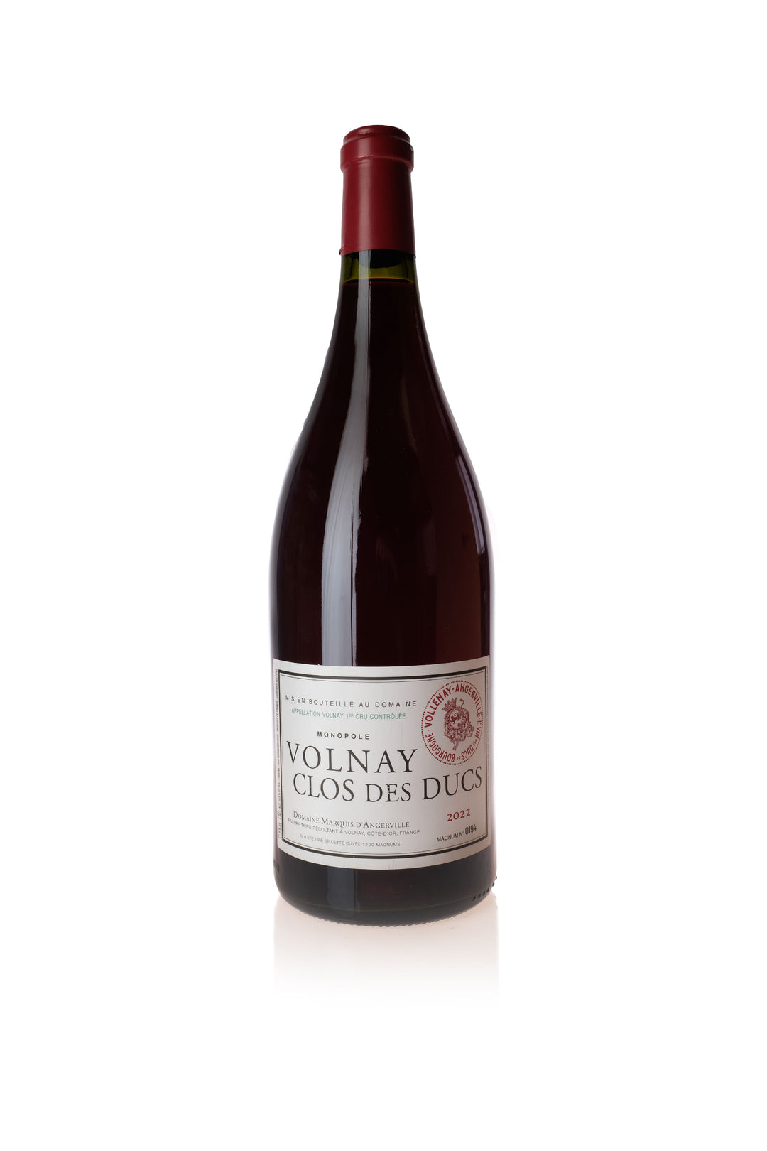 Marquis d'Angerville, Volnay 1er Cru Clos des Ducs 2022 - Magnum 1.5L