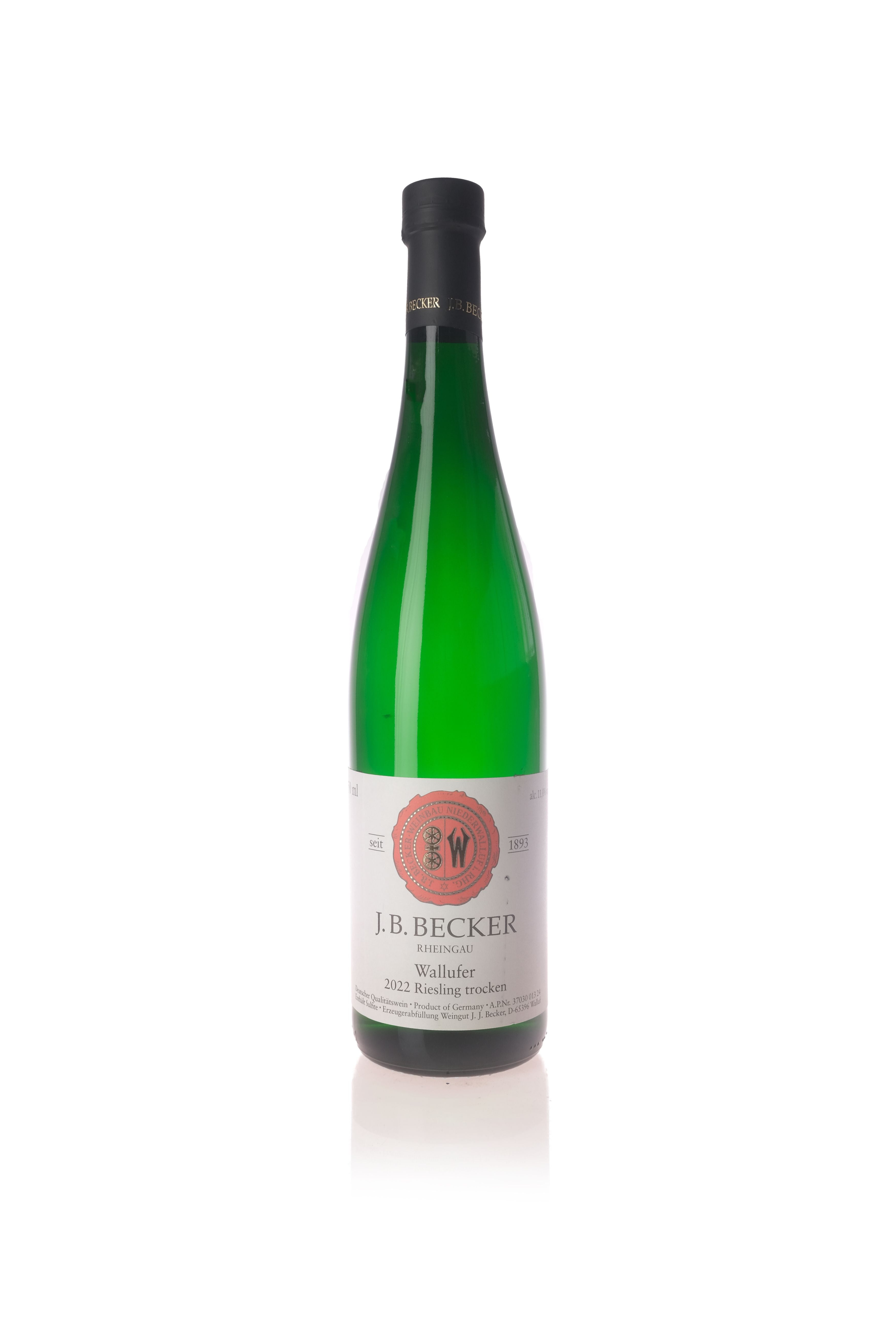 J.B. Becker, Riesling Wallufer Trocken 2022 – HART & CRU