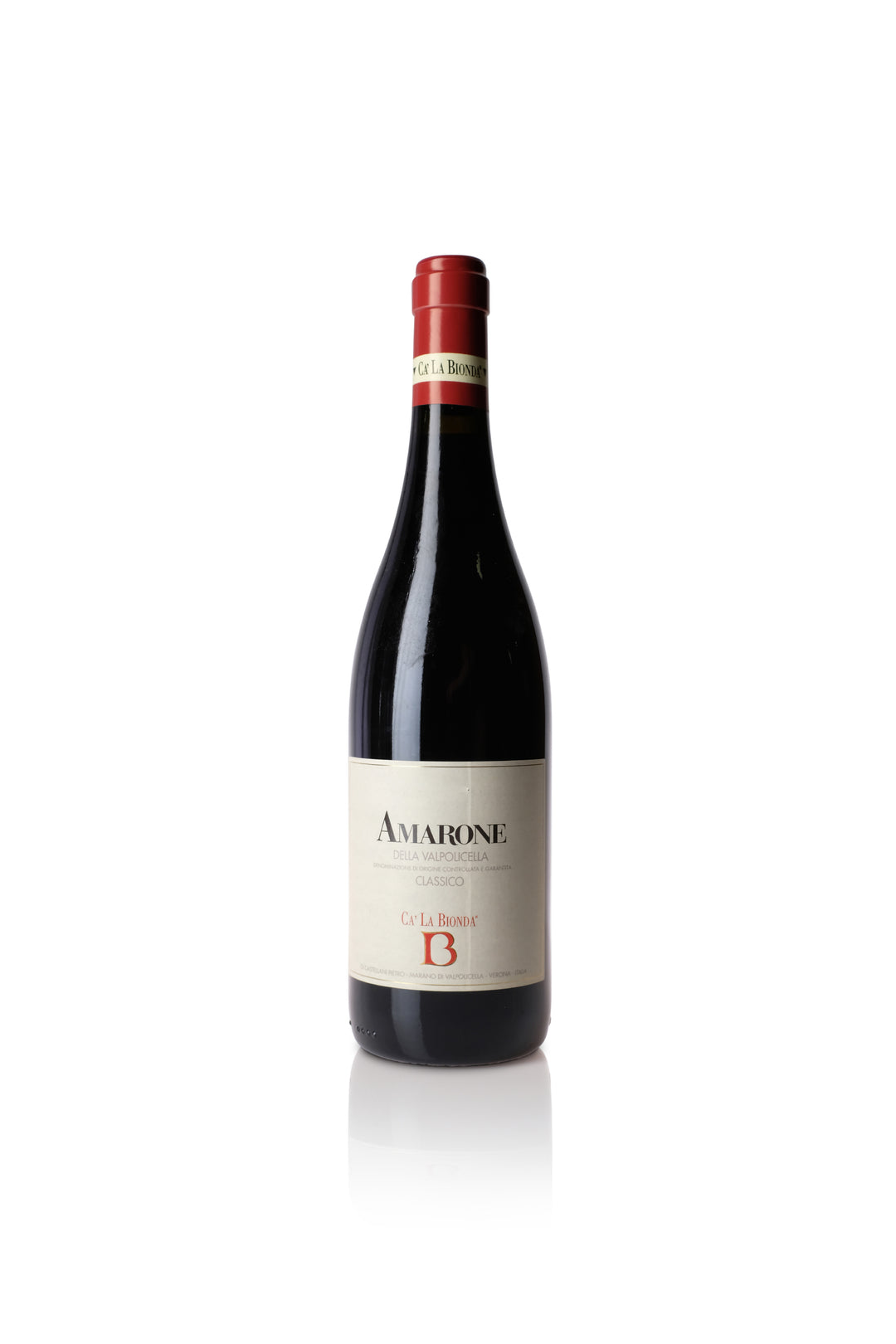 Ca' La Bionda, Amarone della Valpolicella Classico 2018
