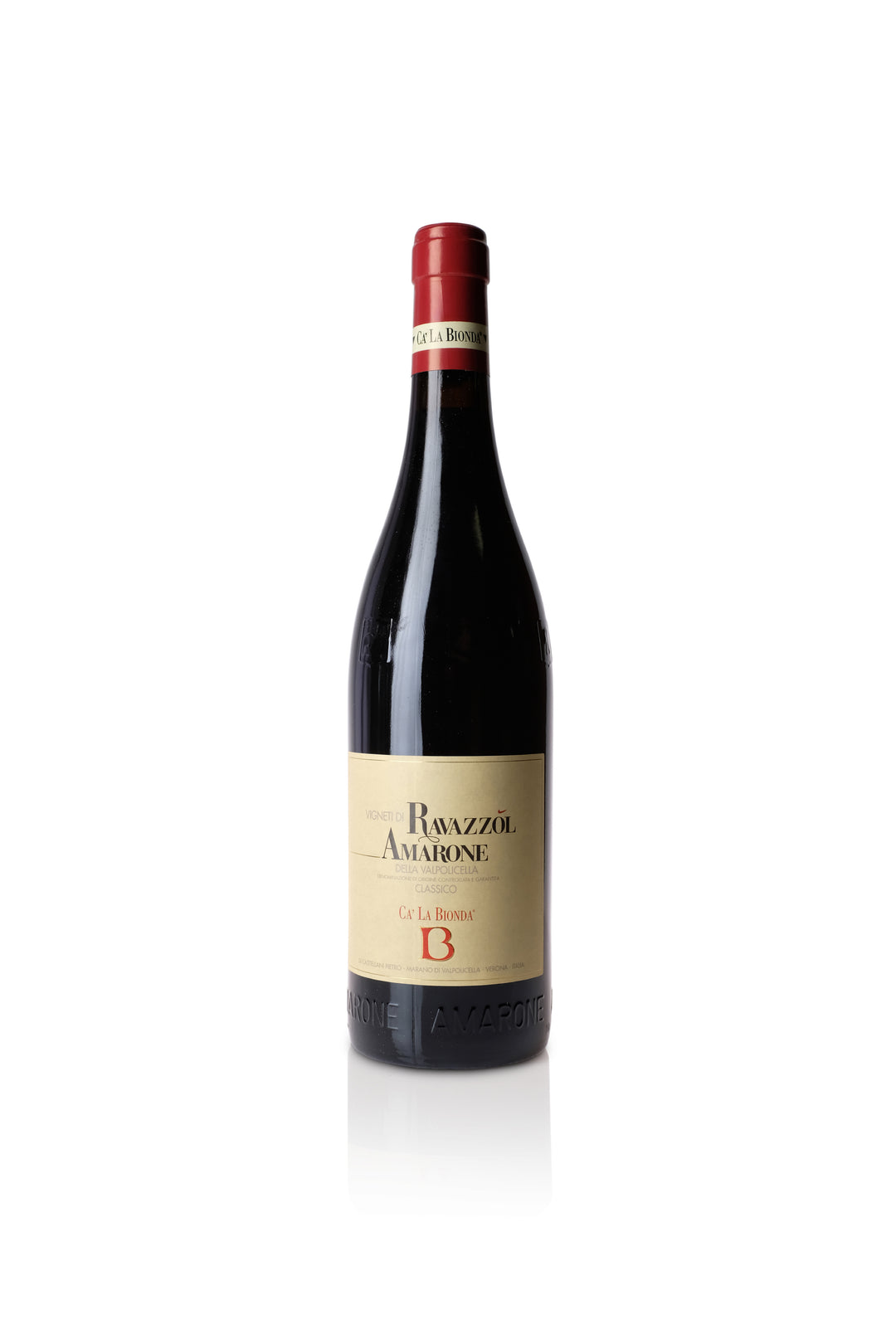 Ca' La Bionda, Amarone della Valpolicella Classico 'Vigneti di Ravazzol' 2018