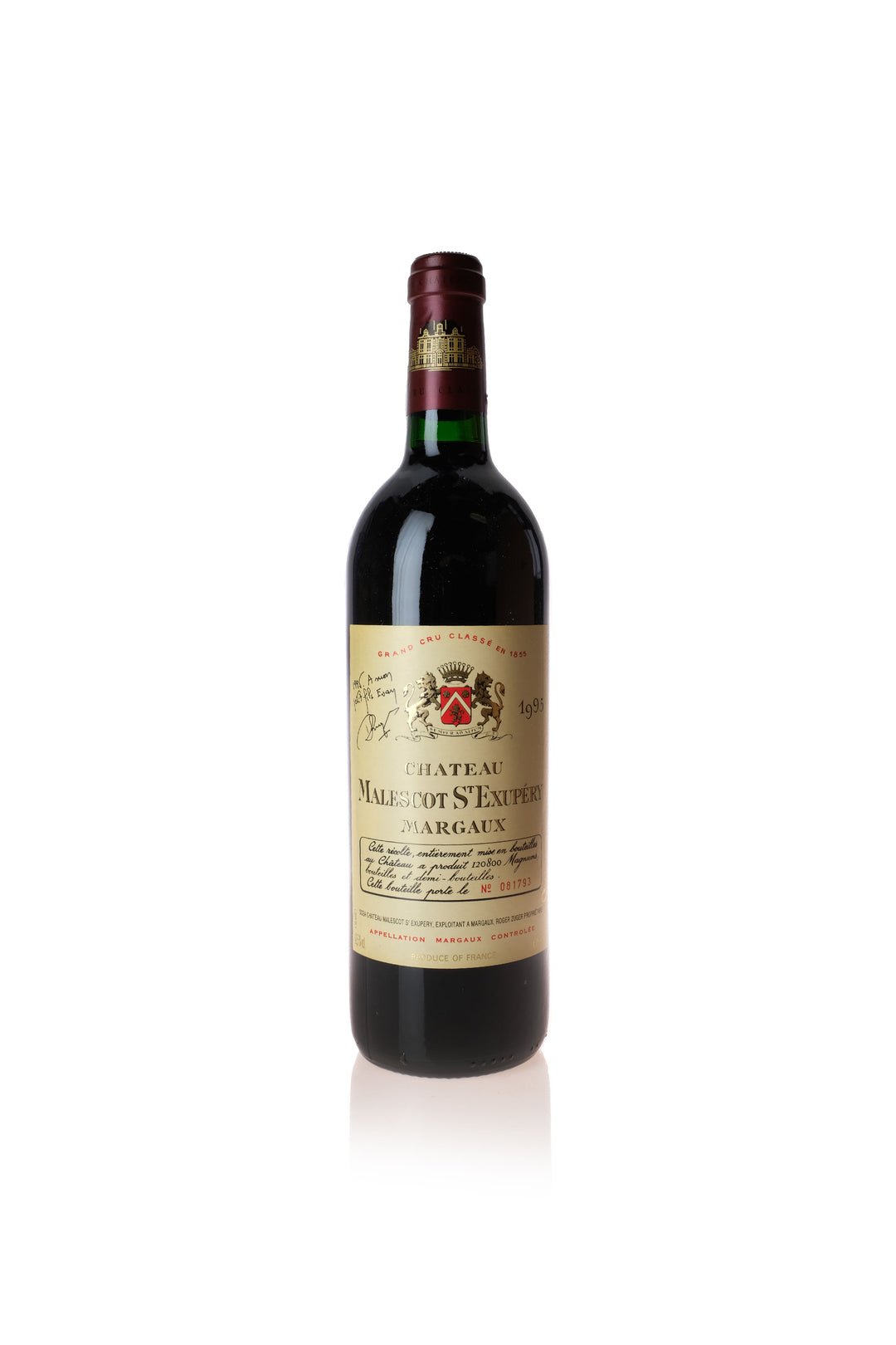 Malescot Saint-Exupery, Margaux Grand Cru Classe 1995