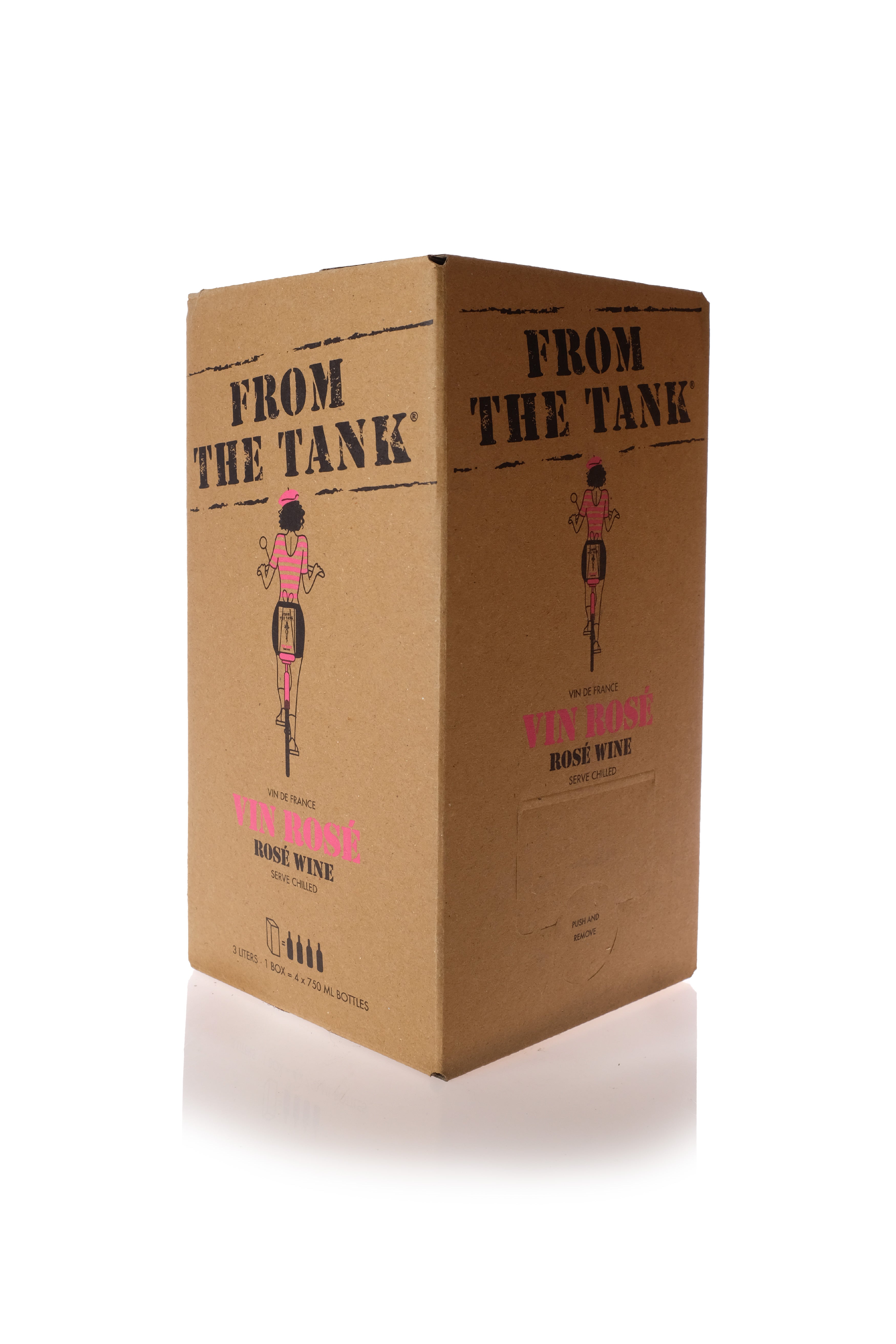 Jenny & Francois From the Tank, Rose 3 Liter