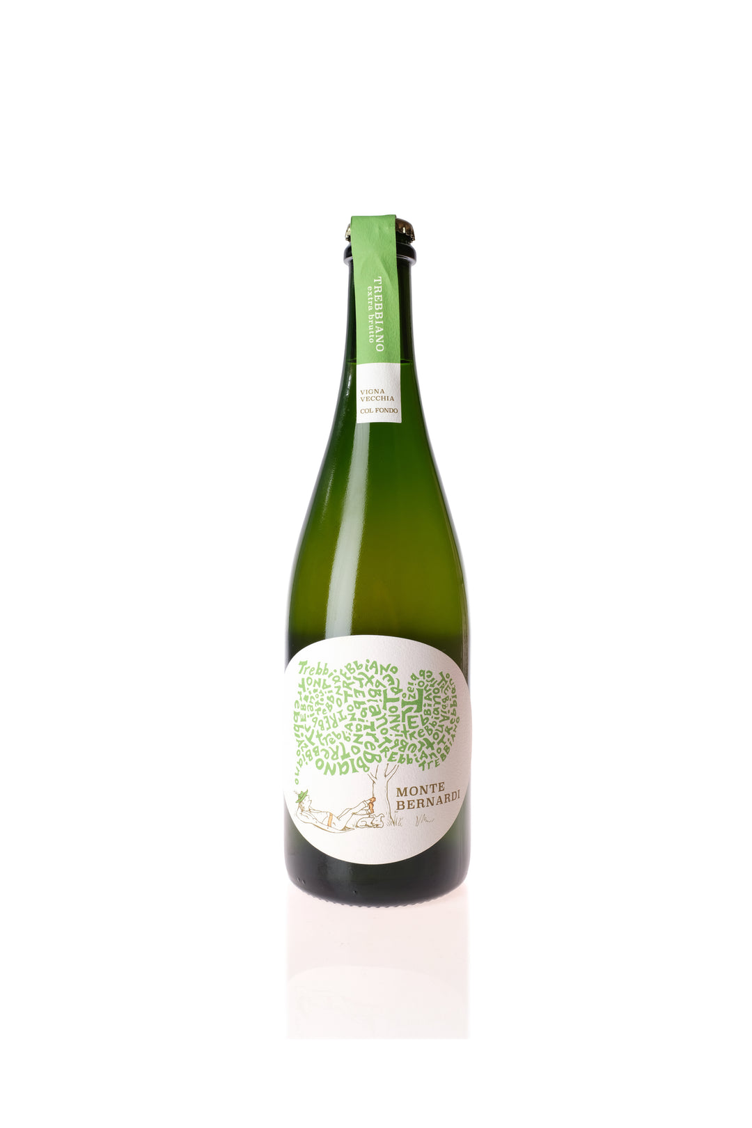 Monte Bernardi, Extra Brut Vino Frizzante Trebbiano NV