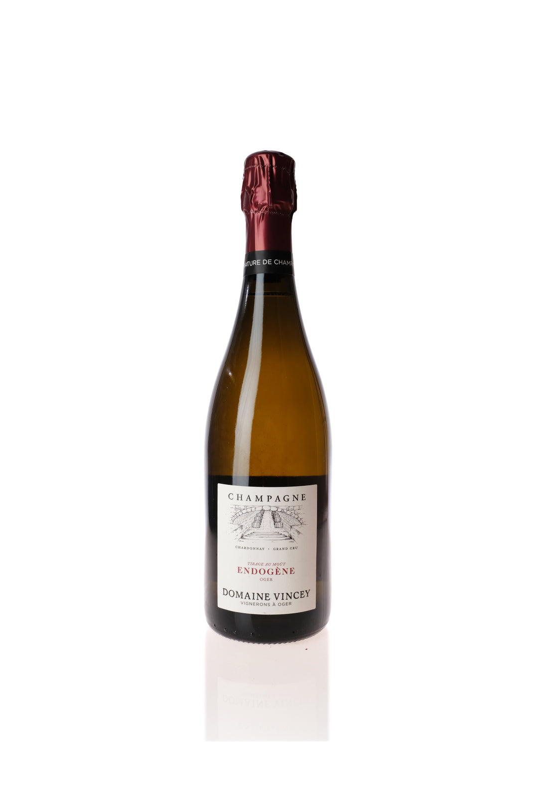 Vincey, 'Endogene Tirage au Mout Oger' Blanc de Blanc Grand Cru Brut Nature Champagne V