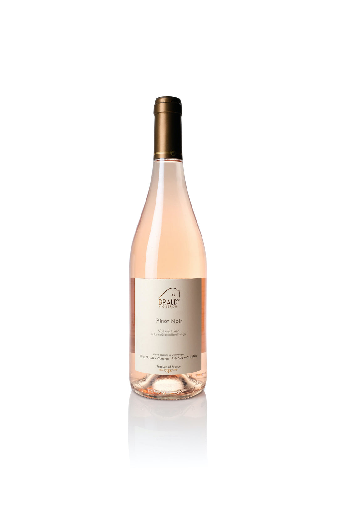 Julien Braud, Rose Pinot Noir, Val de Loire 2023